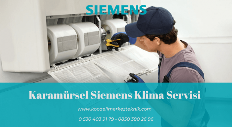 Karamürsel Siemens klima servisi