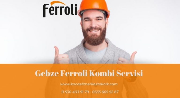 Gebze Ferroli kombi servisi
